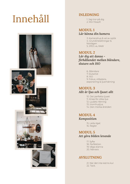 Att fotografera - en kreativ fotokurs i bokformat