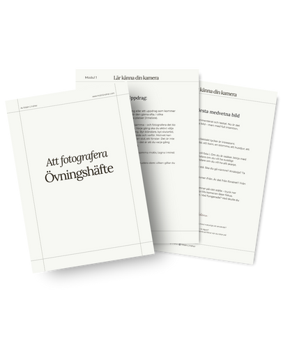 Övningshäfte att fotografera 